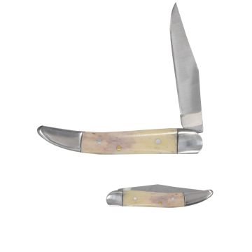 Wild Turkey Handmade Tooth-Pick Bikers Manual Folding Knife WT-1BN